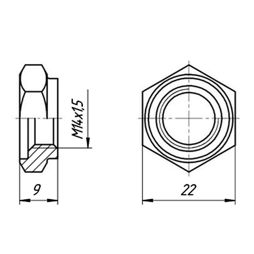 Гайку м14х 1.5. Гайка м14х1.5 габариты. Гайка под болт м22. Гайка м20 шаг 1.0. Гайка 14х1.5.